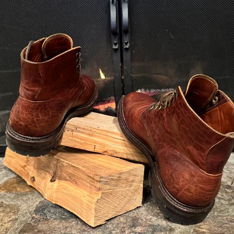 Grant Stone Diesel Boot in Seidel Walnut Bison