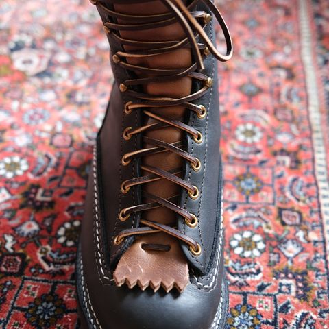 Wesco Jobmaster in Black Leather