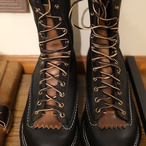 Wesco Jobmaster in Black Leather