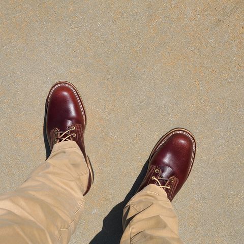 Nicks MTO in Horween Tan Waxed Flesh