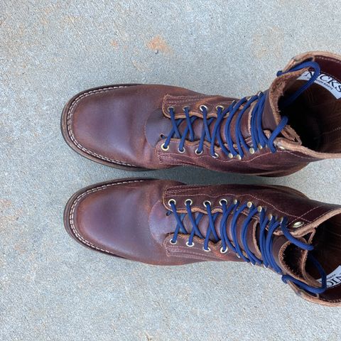 Nicks MTO in Horween Tan Waxed Flesh