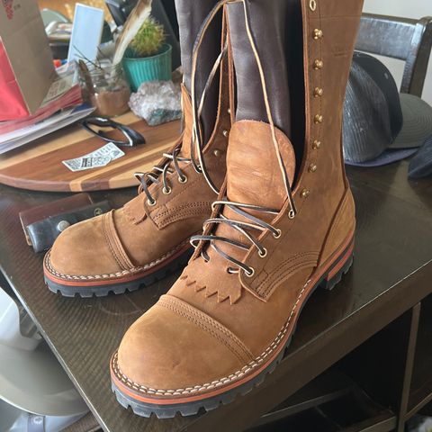 Nicks Lace Up Work in Seidel WeatherShield Brown