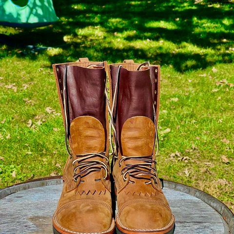 Nicks Lace Up Work in Seidel WeatherShield Brown