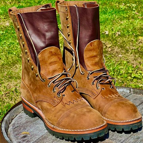 Nicks Lace Up Work in Seidel WeatherShield Brown