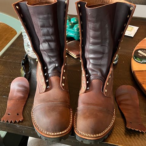 Nicks Lace Up Work in Seidel WeatherShield Brown