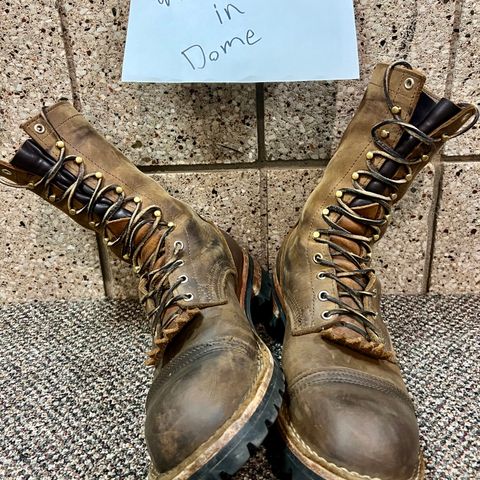 Nicks Lace Up Work in Seidel WeatherShield Brown