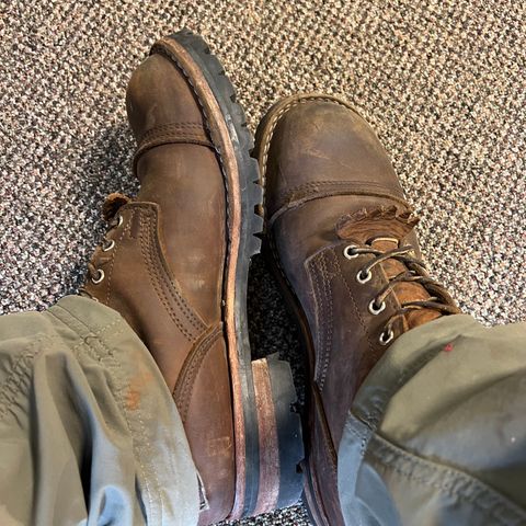 Nicks Lace Up Work in Seidel WeatherShield Brown