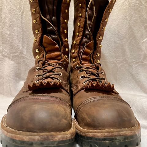 Nicks Lace Up Work in Seidel WeatherShield Brown
