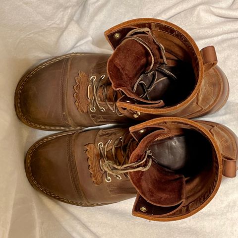 Nicks Lace Up Work in Seidel WeatherShield Brown