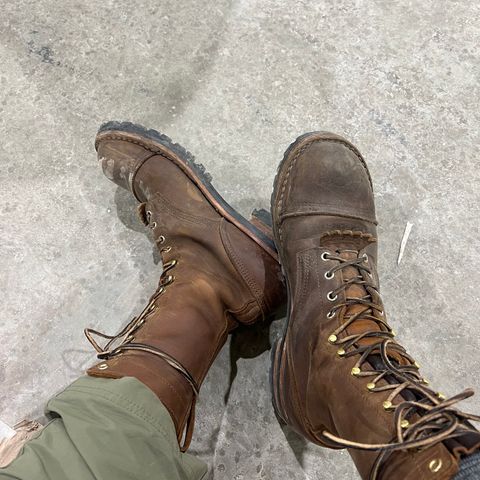 Nicks Lace Up Work in Seidel WeatherShield Brown
