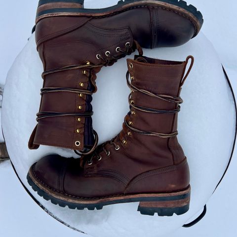 Nicks Lace Up Work in Seidel WeatherShield Brown