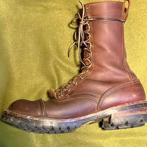 Nicks Lace Up Work in Seidel WeatherShield Brown
