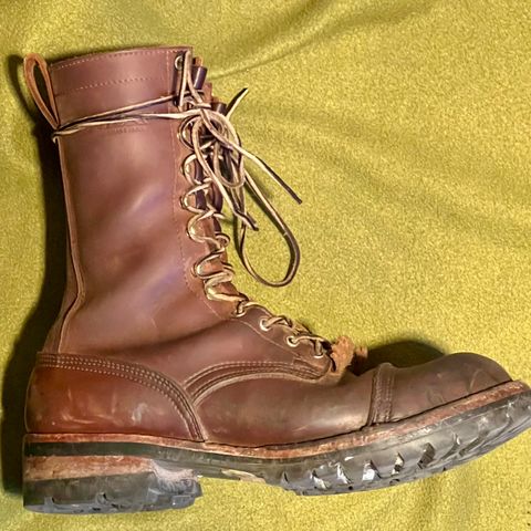Nicks Lace Up Work in Seidel WeatherShield Brown