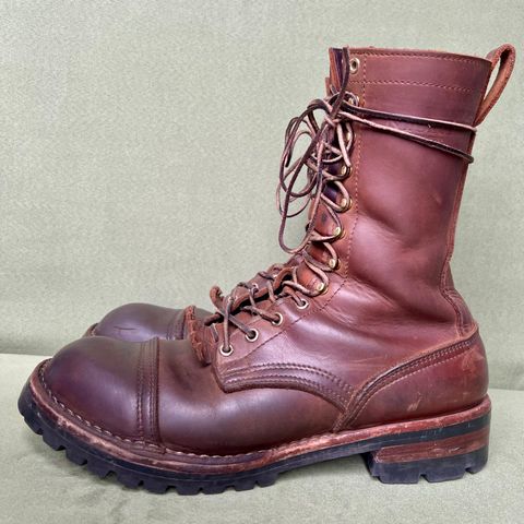 Nicks Lace Up Work in Seidel WeatherShield Brown