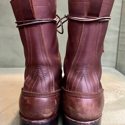 Nicks Lace Up Work in Seidel WeatherShield Brown