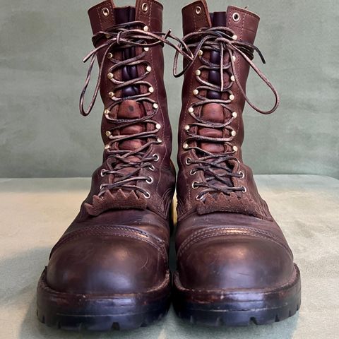 Nicks Lace Up Work in Seidel WeatherShield Brown