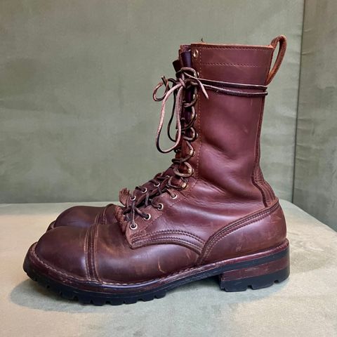 Nicks Lace Up Work in Seidel WeatherShield Brown