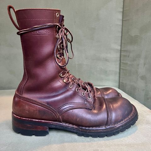 Nicks Lace Up Work in Seidel WeatherShield Brown