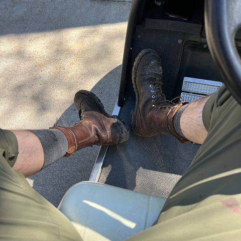 Nicks Lace Up Work in Seidel WeatherShield Brown