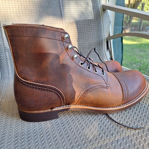 Red Wing Iron Ranger in S.B. Foot Copper Rough and Tough