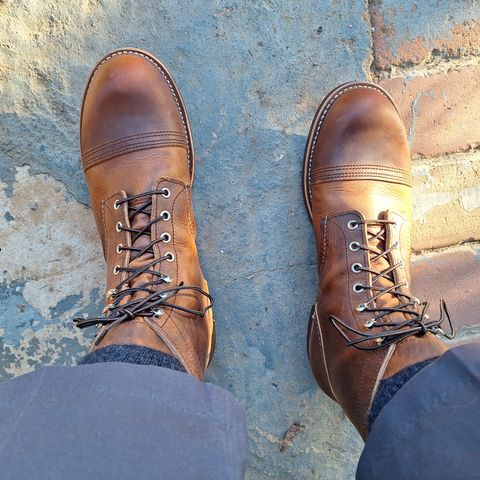 Red Wing Iron Ranger in S.B. Foot Copper Rough and Tough