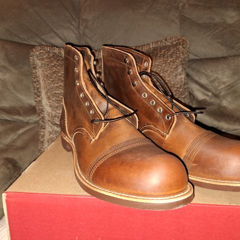 Red Wing Iron Ranger in S.B. Foot Copper Rough and Tough