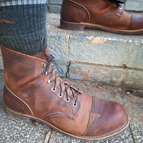 Red Wing Iron Ranger in S.B. Foot Copper Rough and Tough