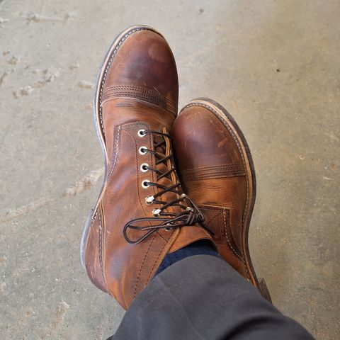 Red Wing Iron Ranger in S.B. Foot Copper Rough and Tough