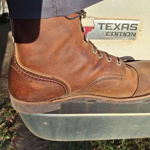 Red Wing Iron Ranger in S.B. Foot Copper Rough and Tough