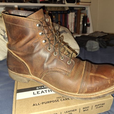 Red Wing Iron Ranger in S.B. Foot Copper Rough and Tough
