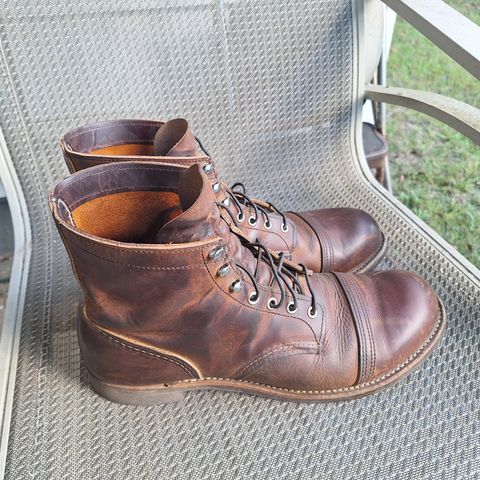 Red Wing Iron Ranger in S.B. Foot Copper Rough and Tough