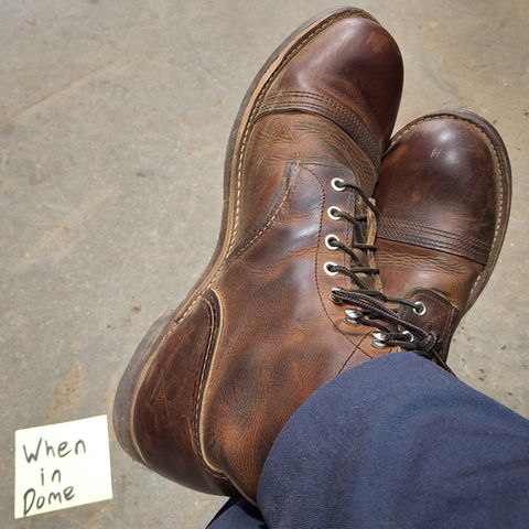 Red Wing Iron Ranger in S.B. Foot Copper Rough and Tough