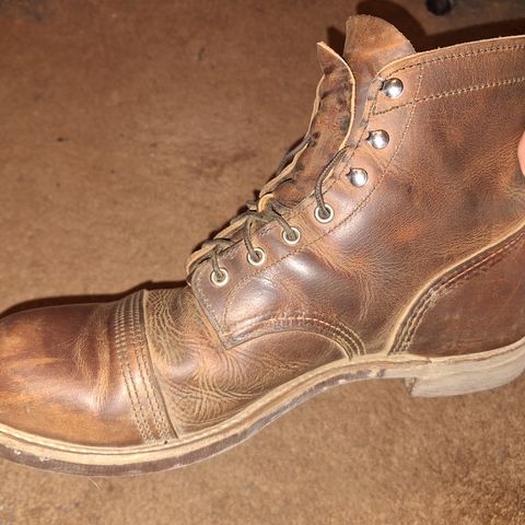 Red Wing Iron Ranger in S.B. Foot Copper Rough and Tough