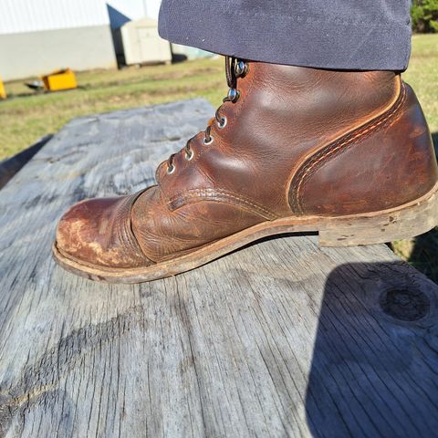 Red Wing Iron Ranger in S.B. Foot Copper Rough and Tough