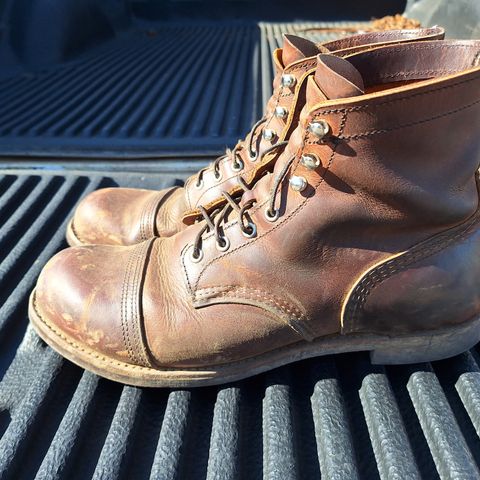 Red Wing Iron Ranger in S.B. Foot Copper Rough and Tough