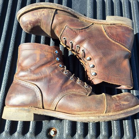 Red Wing Iron Ranger in S.B. Foot Copper Rough and Tough