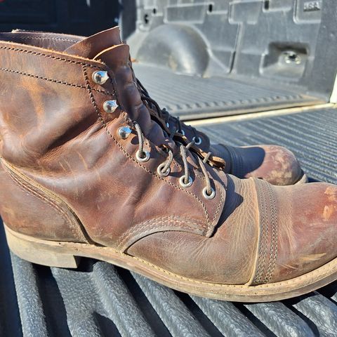 Red Wing Iron Ranger in S.B. Foot Copper Rough and Tough