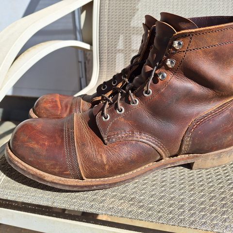 Red Wing Iron Ranger in S.B. Foot Copper Rough and Tough