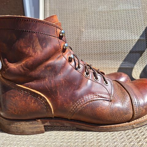 Red Wing Iron Ranger in S.B. Foot Copper Rough and Tough