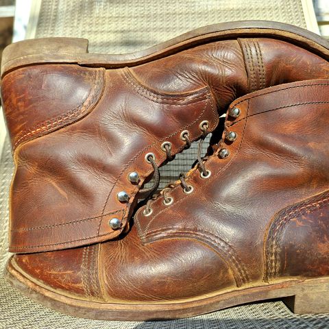 Red Wing Iron Ranger in S.B. Foot Copper Rough and Tough