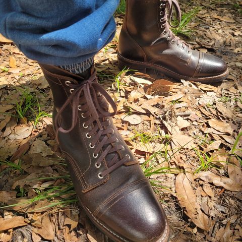 Thursday Logger in Horween Waxed Cacao