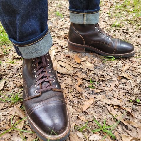 Thursday Logger in Horween Waxed Cacao