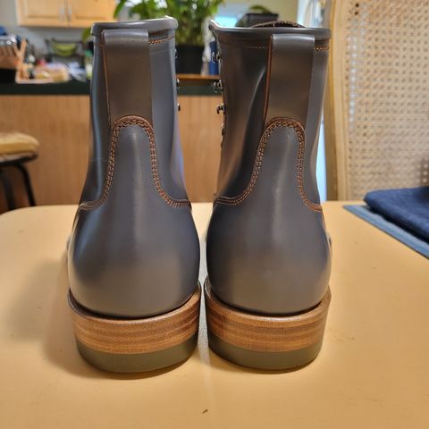 Iron Boots The Chosen One in Maryam Grigio Shell Cordovan