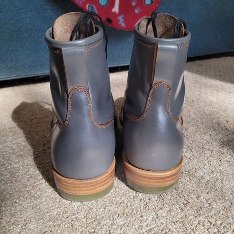 Iron Boots The Chosen One in Maryam Grigio Shell Cordovan