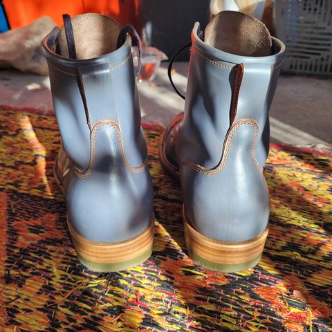 Iron Boots The Chosen One in Maryam Grigio Shell Cordovan