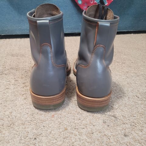 Iron Boots The Chosen One in Maryam Grigio Shell Cordovan