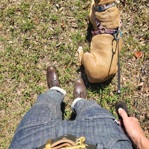 Tricker's Grassmere Country Boot in C.F. Stead Moss Kudu