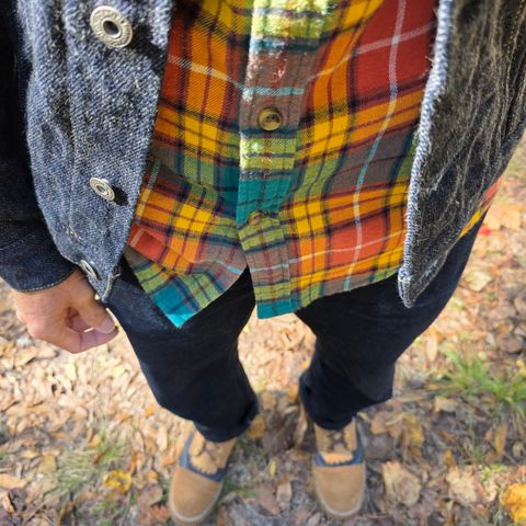 Frank's Type 2 Highlander in Seidel Tan Teton Roughout & Horween Ink Cavalier