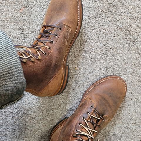 Truman Upland Boot in Gallun Cognac Teton Stag