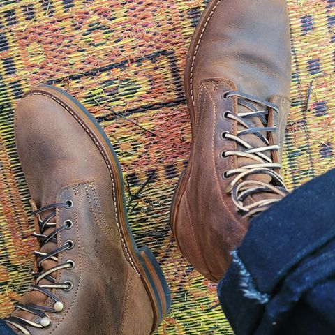 Truman Upland Boot in Gallun Cognac Teton Stag